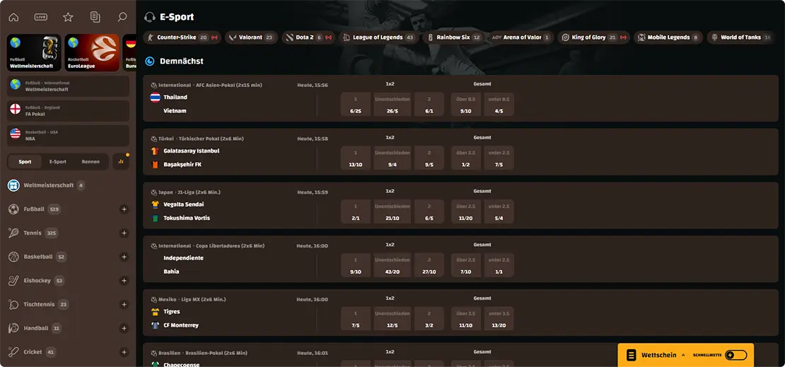 IncaSpin eSport